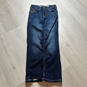 Ariat Dark Blue Youth Boys Straight Leg Jeans